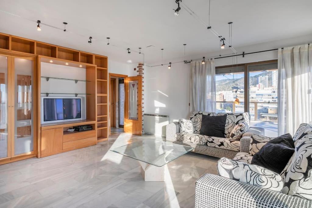 Ferienwohnung Atico Con Gran Terraza Benidorm Exterior foto