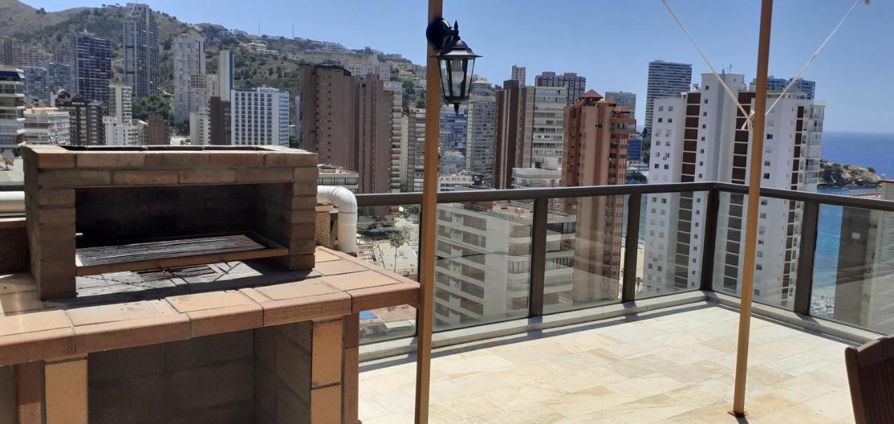 Ferienwohnung Atico Con Gran Terraza Benidorm Exterior foto