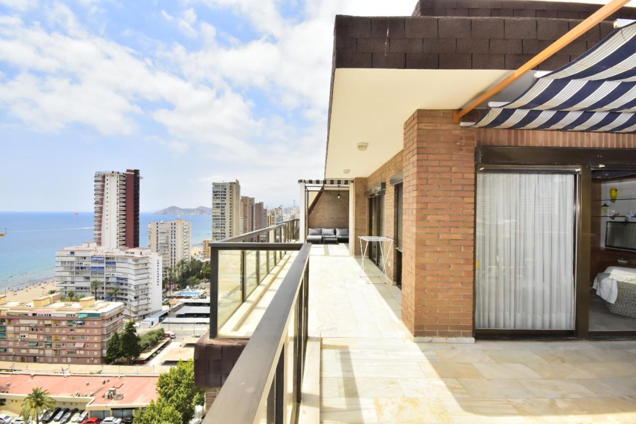 Ferienwohnung Atico Con Gran Terraza Benidorm Exterior foto