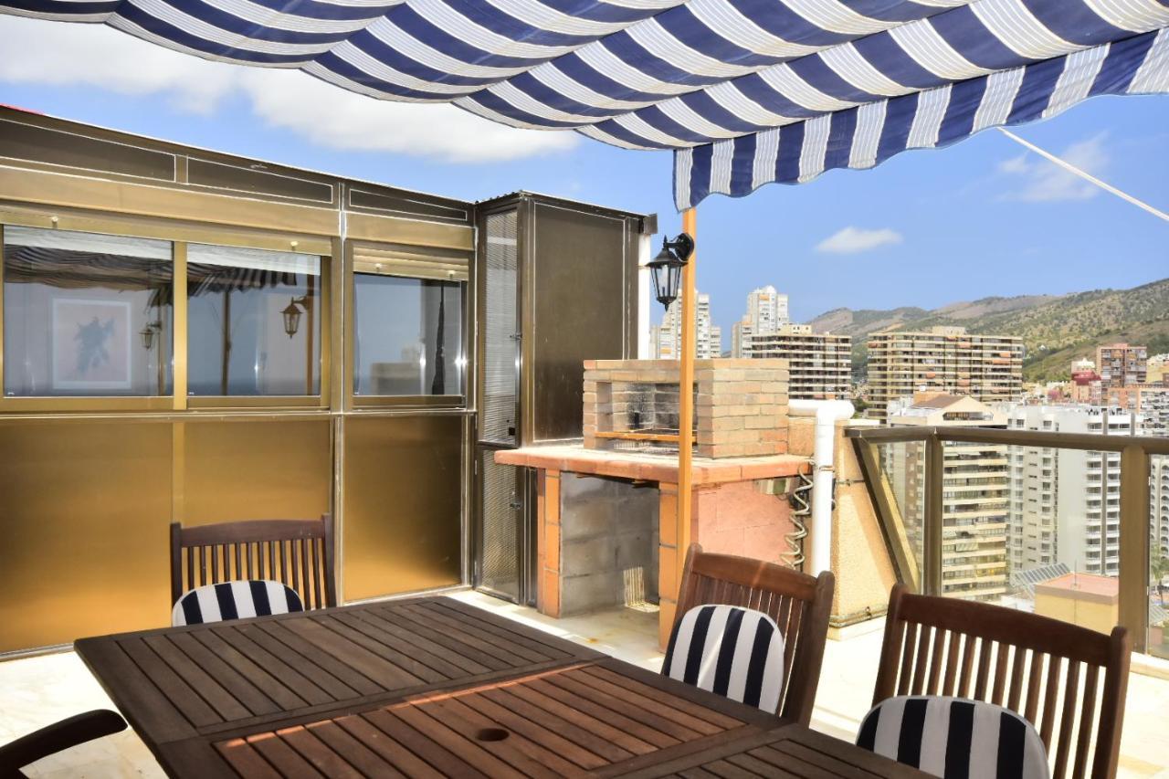 Ferienwohnung Atico Con Gran Terraza Benidorm Exterior foto