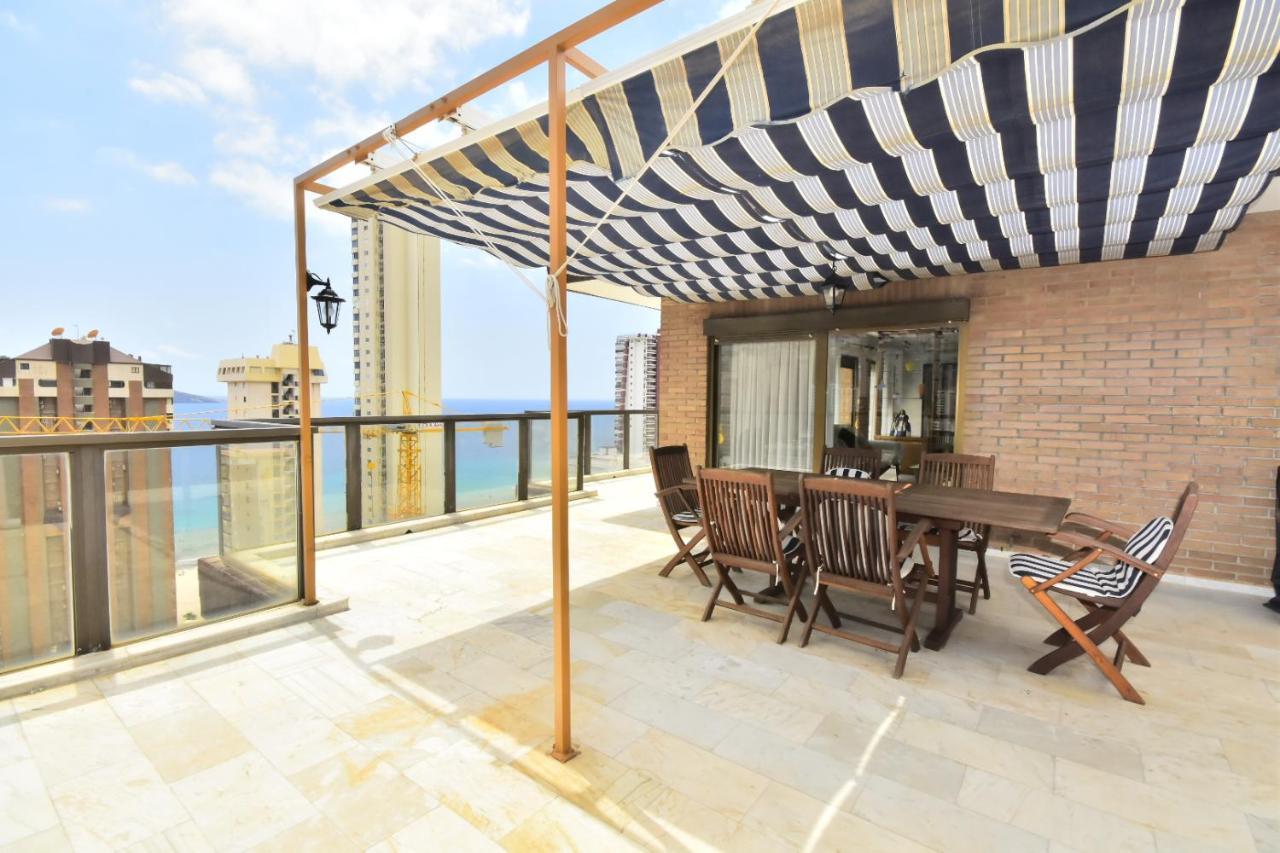 Ferienwohnung Atico Con Gran Terraza Benidorm Exterior foto