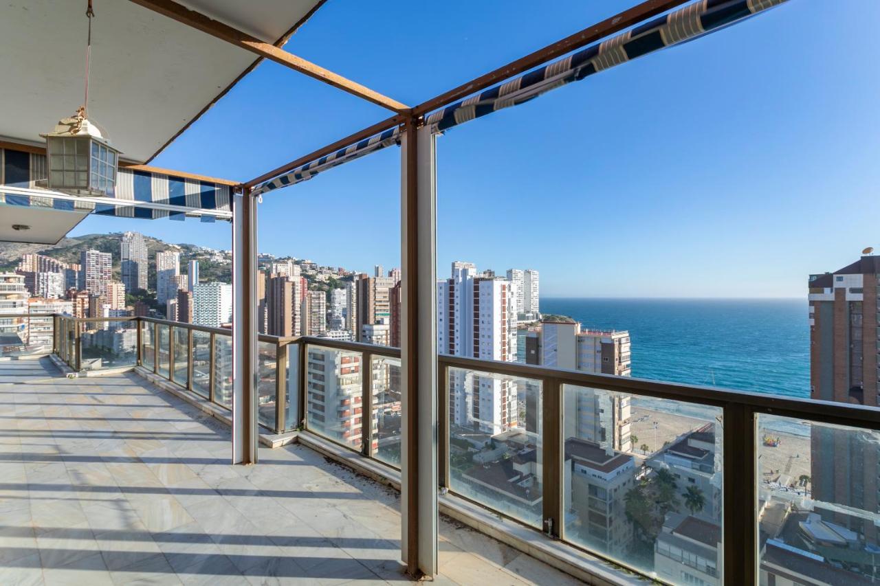 Ferienwohnung Atico Con Gran Terraza Benidorm Exterior foto