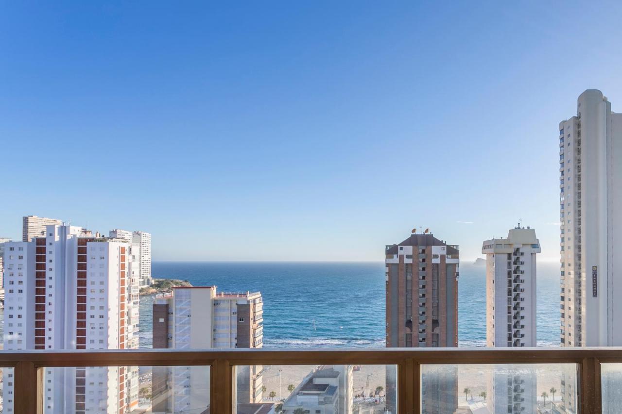 Ferienwohnung Atico Con Gran Terraza Benidorm Exterior foto