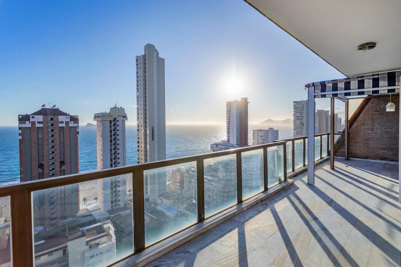 Ferienwohnung Atico Con Gran Terraza Benidorm Exterior foto