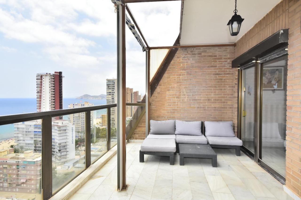 Ferienwohnung Atico Con Gran Terraza Benidorm Exterior foto